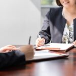 弁護士との打ち合わせ風景