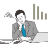 悩む経営者
