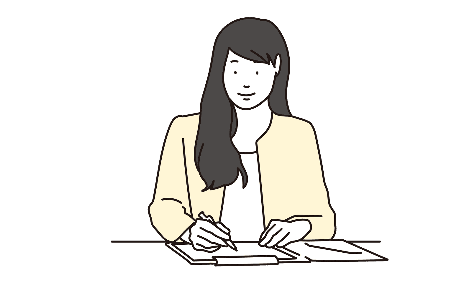 女性弁護士打ち合わせ